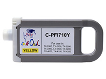 700ml Compatible Cartridge for CANON PFI-710Y YELLOW
