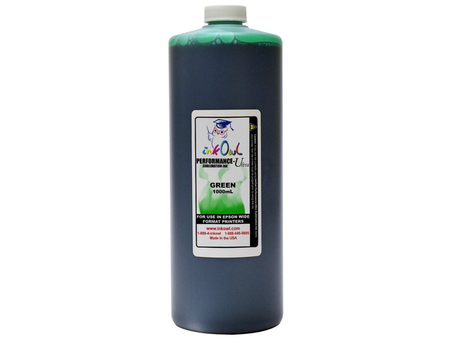 1000ml GREEN Performance-Ultra Sublimation Ink for Epson Wide Format Printers