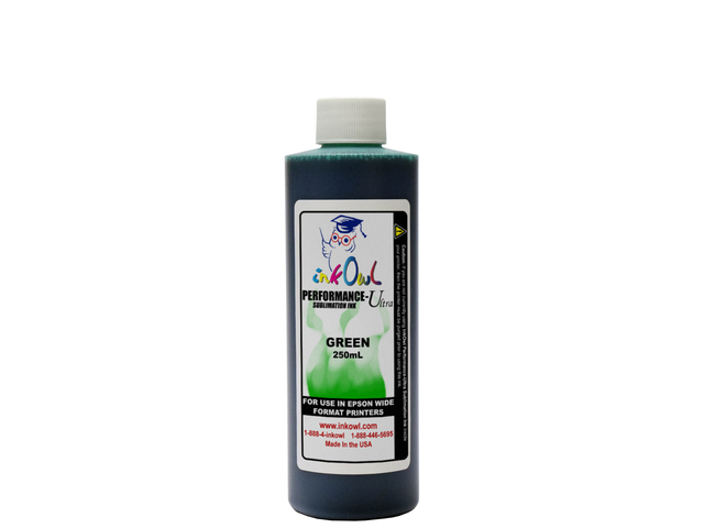 250ml GREEN Performance-Ultra Sublimation Ink for Epson Wide Format Printers