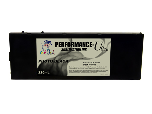 220ml PHOTO BLACK Performance-Ultra Sublimation Cartridge for Epson Stylus Pro 7600, 9600