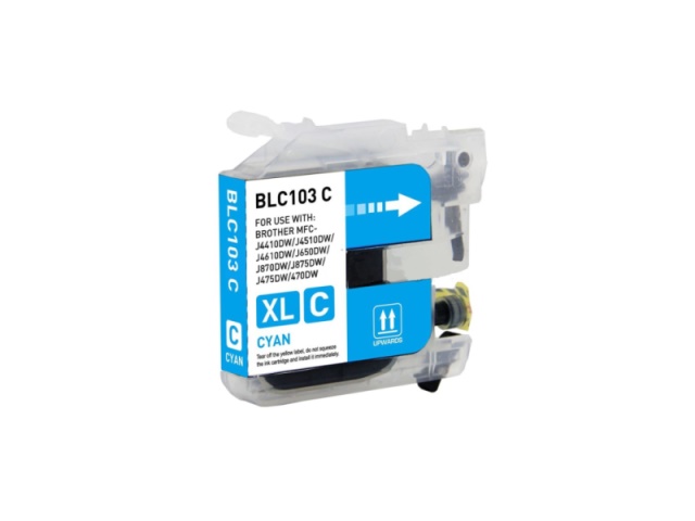 Compatible Cartridge for BROTHER LC103C CYAN