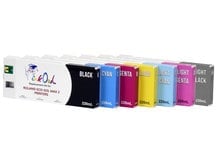 7x220ml Compatible Cartridge Pack for Roland ECO-SOL MAX 2 Printers