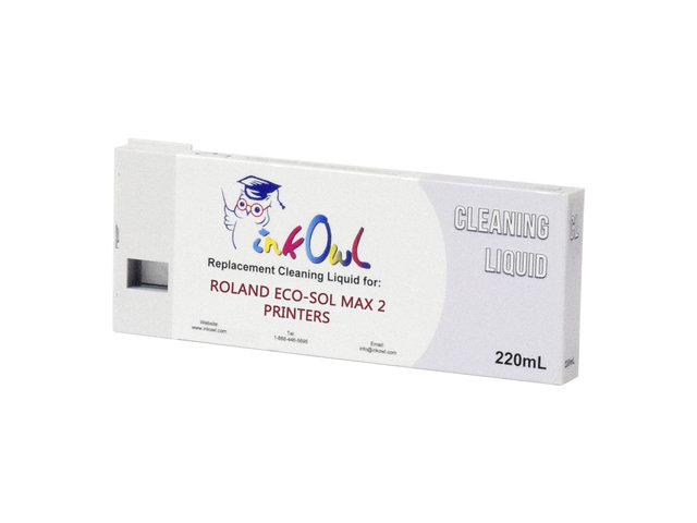 220ml Compatible Cleaning Cartridge for Roland ECO-SOL MAX 2 Printers (ESL4-CL, ESL4-CL2)