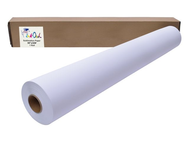 36'' x 328' Roll InkOwl Sublimation Paper - InkOwl