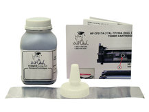 1 Laser Toner Refill for use in HP CF217A (17A), CF230A (30A), CF230X (30X), CF294A (94A), CF294X (94X), and others