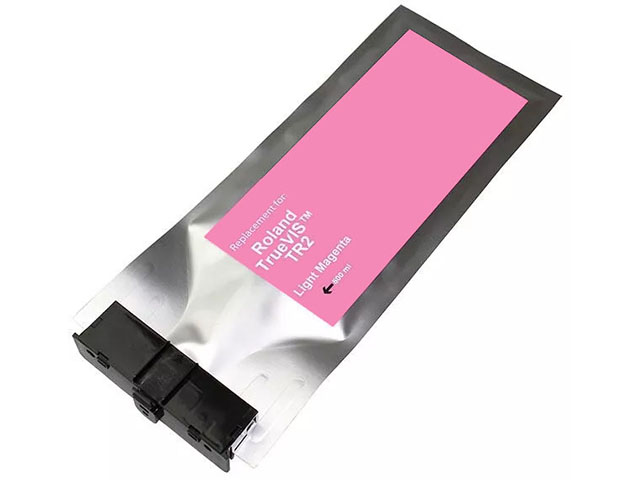 500ml LIGHT MAGENTA Compatible Ink Pouch for Roland TrueVIS Printers using TR2 ink (TR2-LM)