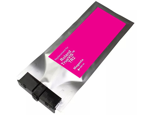 500ml MAGENTA Compatible Ink Pouch for Roland TrueVIS Printers using TR2 ink (TR2-MG)