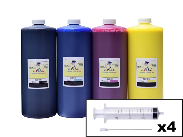 4x1L Ink Refill Kit for CANON TC-20, TC-21 (PFI-050)