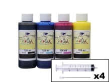 4x120ml Ink Refill Kit for CANON TC-20 (PFI-050)