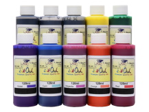 10x120ml ink to refill CANON GP-2000, GP-4000 (PFI-2100, PFI-2300, PFI-2700)