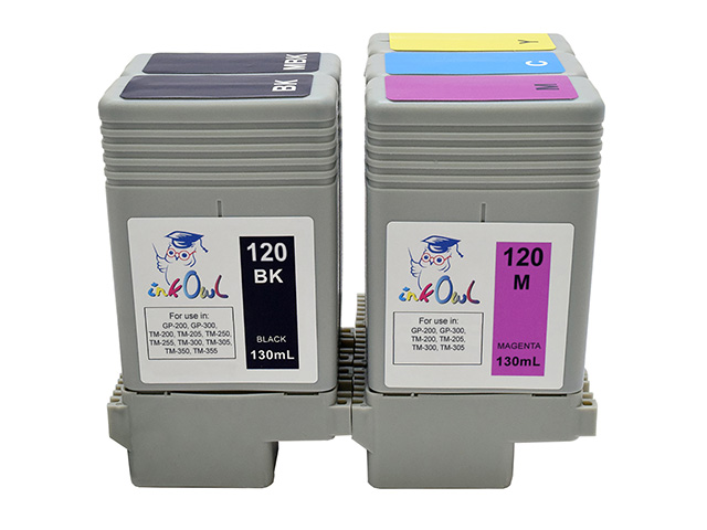 5-pack 130ml Compatible Cartridges for CANON PFI-120