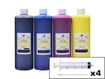 4x500ml Ink Refill Kit for CANON TC-20 (PFI-050)