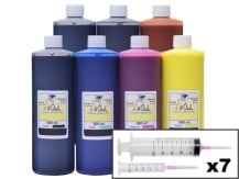 7x500ml Ink Refill Kit for CANON GP-2600S, GP-4600S, GP-6600S (PFI-2100/3100, PFI-2300/3300, PFI-2700/3700)