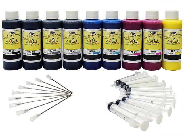 120ml Bulk Kit for EPSON R2880, R3000 with Matte Black