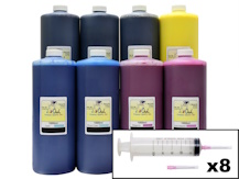 1000ml Refill Kit for HP DesignJet Z6100 (#91 cartridges)