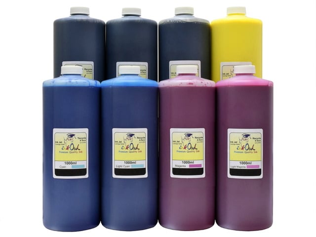 8x1L Ink for HP 38, 70, 91, 772