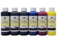 6x120ml Ink for HP 38, 70, 91, 772