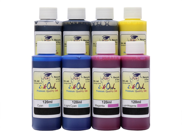8x120ml Ink for HP 38, 70, 91, 772