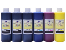 6x250ml Ink for HP 38, 70, 91, 772