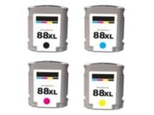 4-Pack Compatible Cartridges for HP #88XL