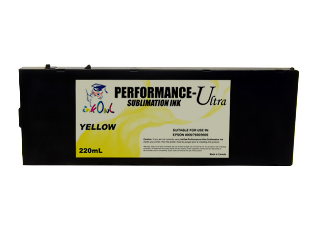 220ml YELLOW Performance-Ultra Sublimation Cartridge for Epson Stylus Pro 4000, 7600, 9600