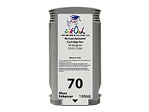 Remanufactured 130ml HP #70 GLOSS ENHANCER Cartridge for DesignJet Z3100, Z3200 (C9459A)