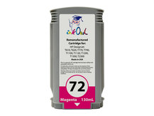 Remanufactured 130ml HP #72 MAGENTA Cartridge for DesignJet T-series (C9372A)