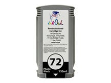 Remanufactured 130ml HP #72 PHOTO BLACK Cartridge for DesignJet T-series (C9370A)