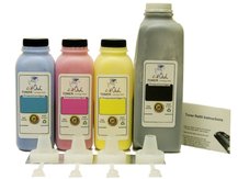 4-Color Laser Toner Refill Kit for SAMSUNG CLP-500